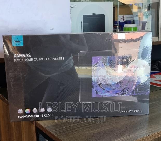 2022 Huion Kamvas Pro 16 2. QHD Drawing Tablet