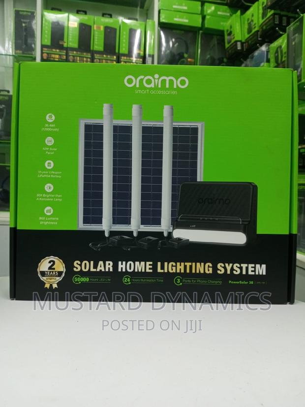 Solar Home Lighting System - main view