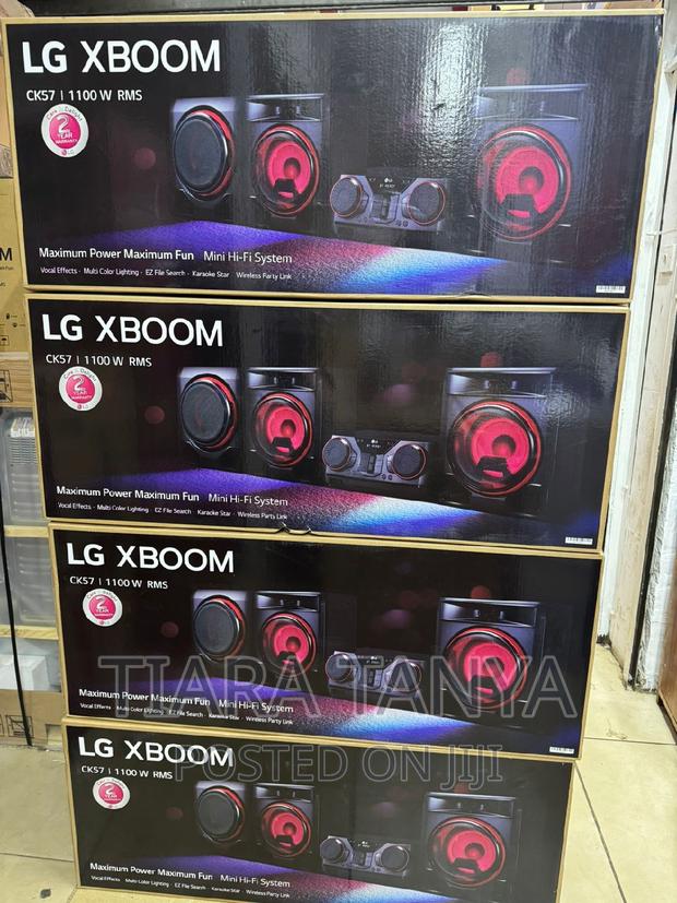 LG XBOOM CK57 1100watts Hifi System - main view