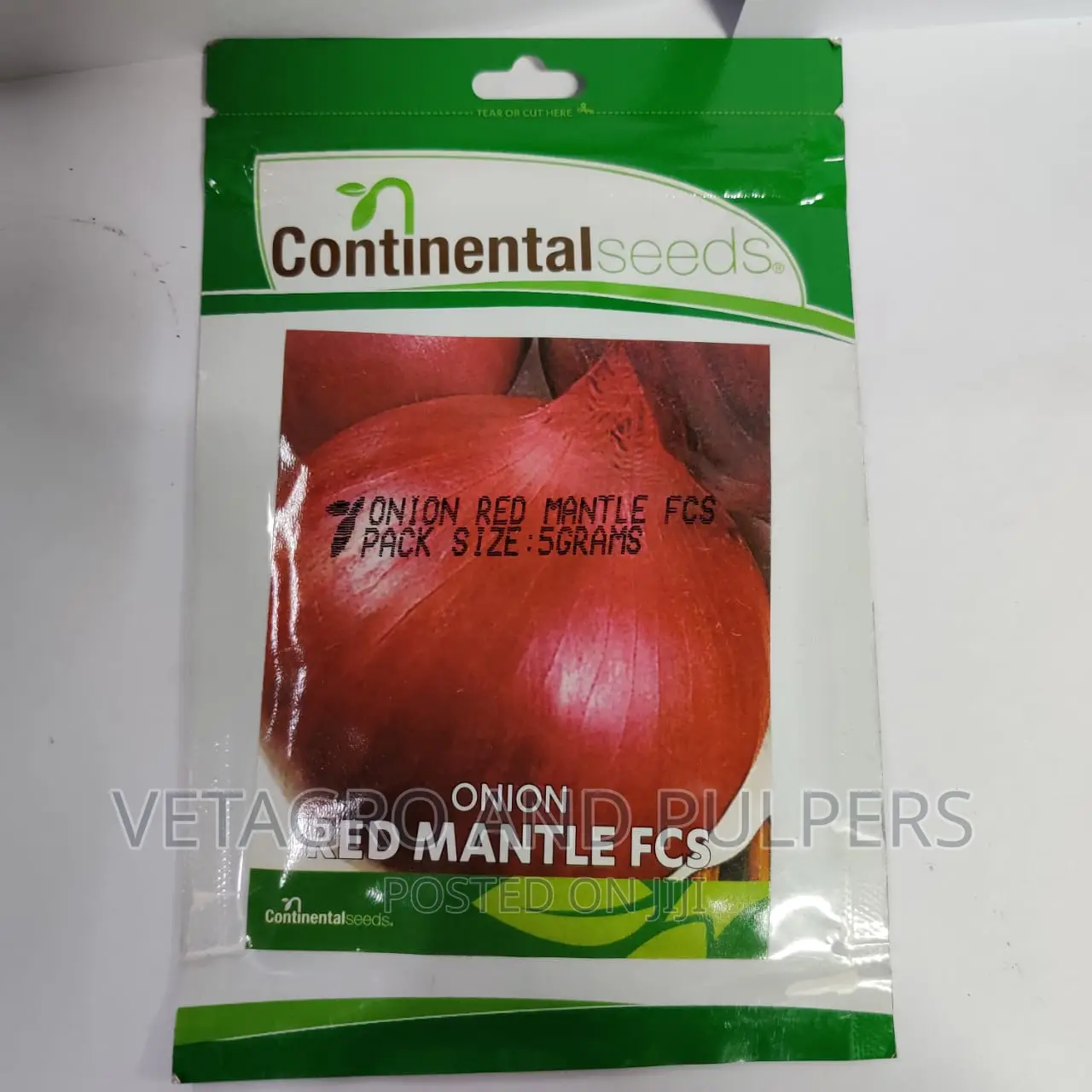Continental Seeds Red Mantle FCS Onion Seeds