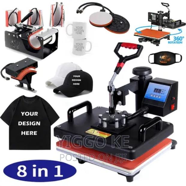 8 in 1 Heat-Press Machines