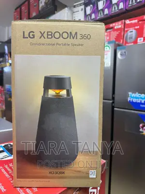 LG XO3QBK XBOOM 360 Portable Bluetooth Speaker