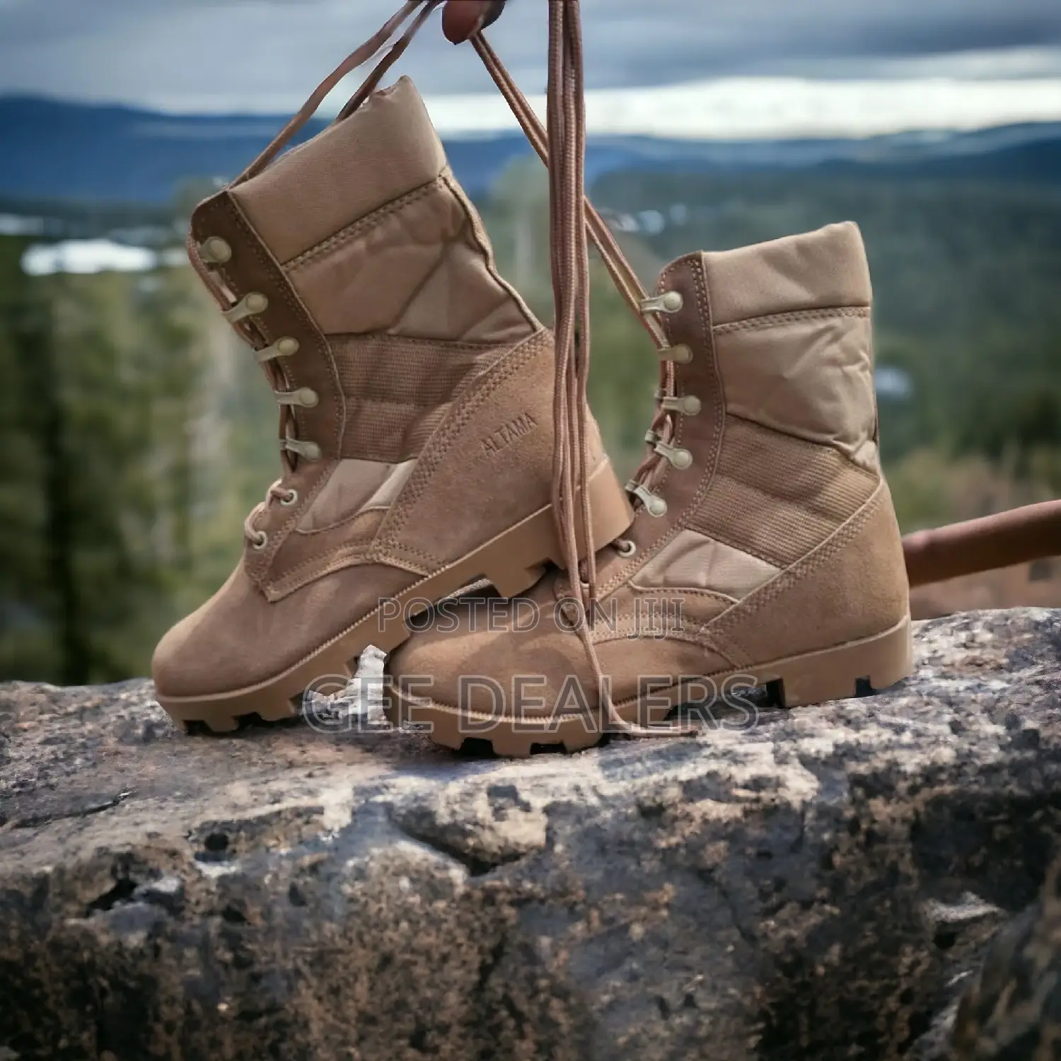 Brown Altama Hiking/Tactical/Combat Military Boots