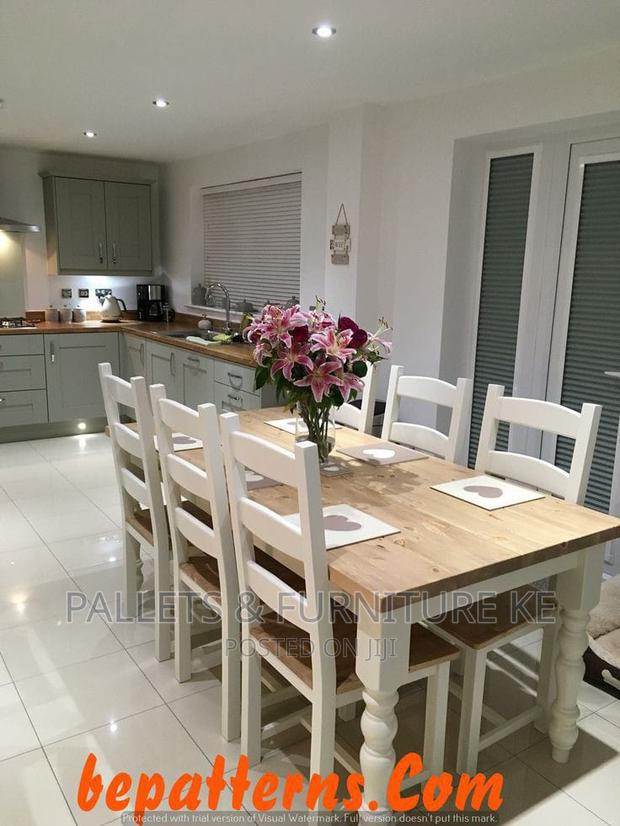 Victorian Style Dining Set(6 Seater) - main view