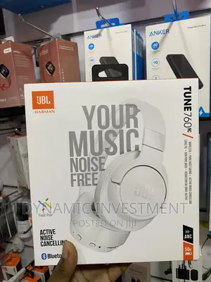 JBL Tune 760NC, Wireless Over Ear Active Noise Cancellation
