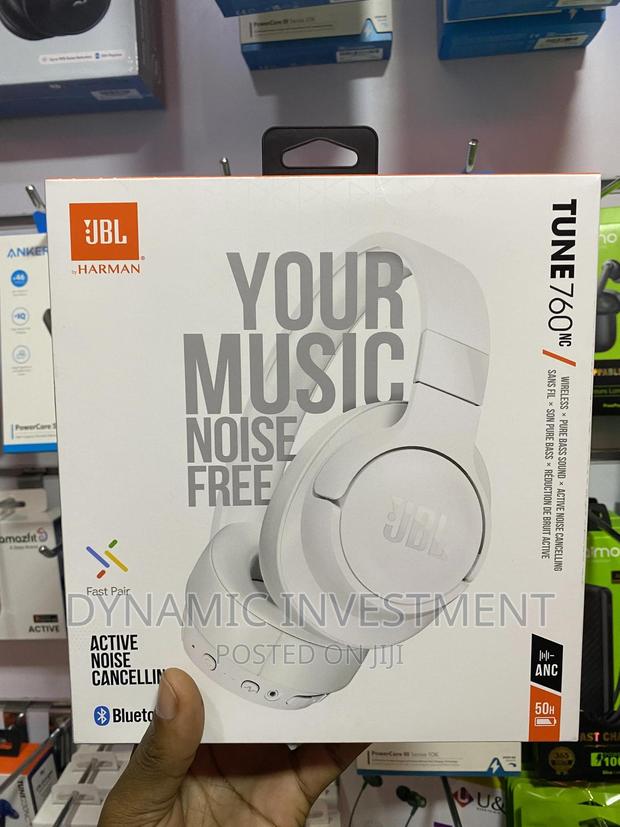 JBL Tune 760NC, Over Ear Active Bluetooth Headphones - main view