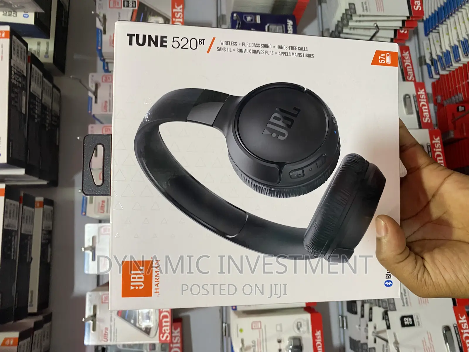 JBL Tune 520btbluetooth Wireless on-Ear Headphones