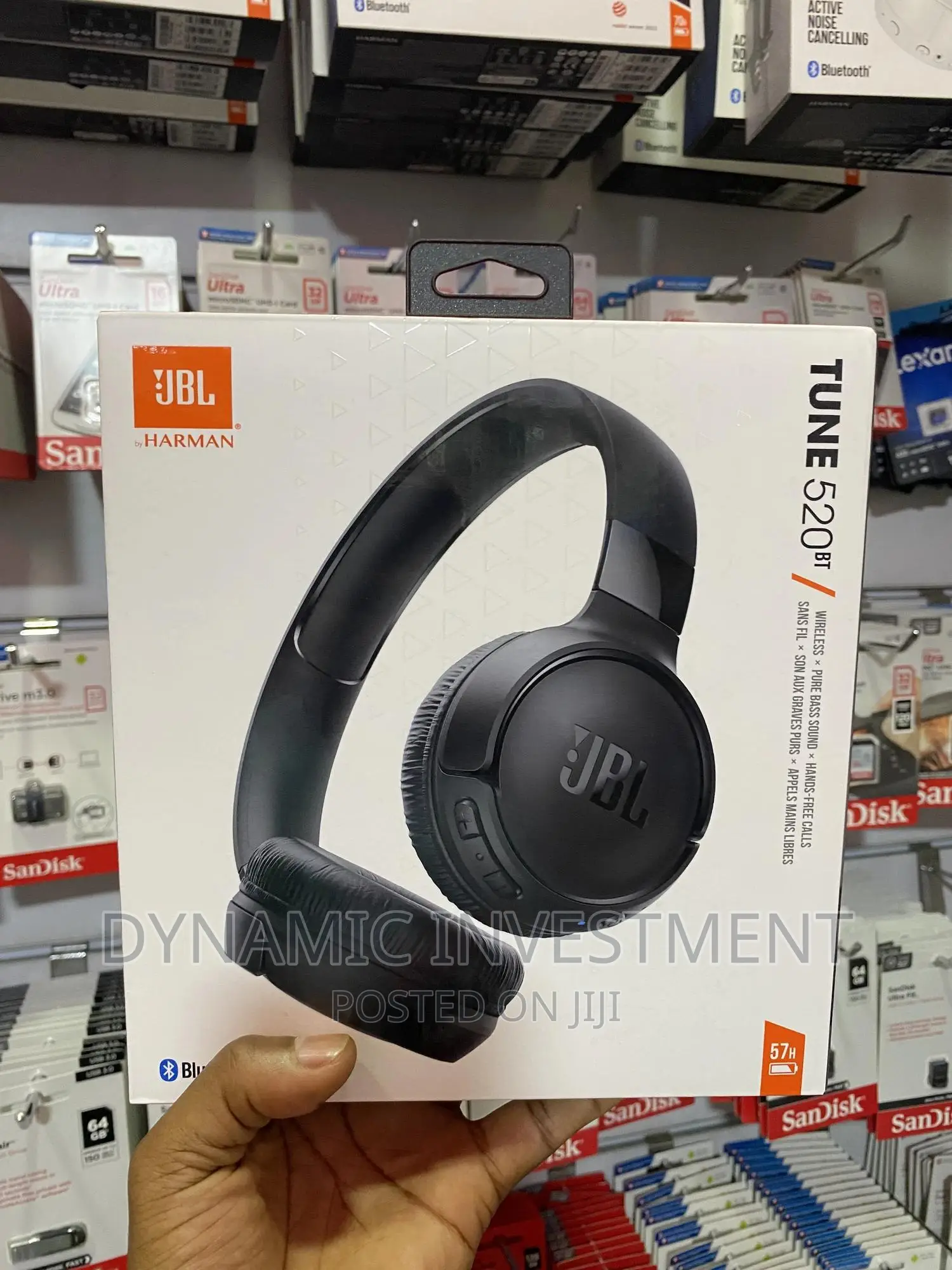 JBL Tune 520btbluetooth Wireless on-Ear Headphones