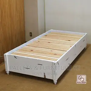 White Pallet Perfection Bed
