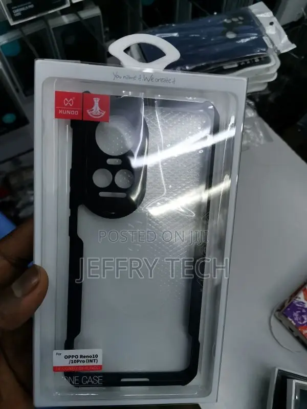 XUNDO Case for Oppo Reno 10 / 10 Pro | Shockproof Transparen
