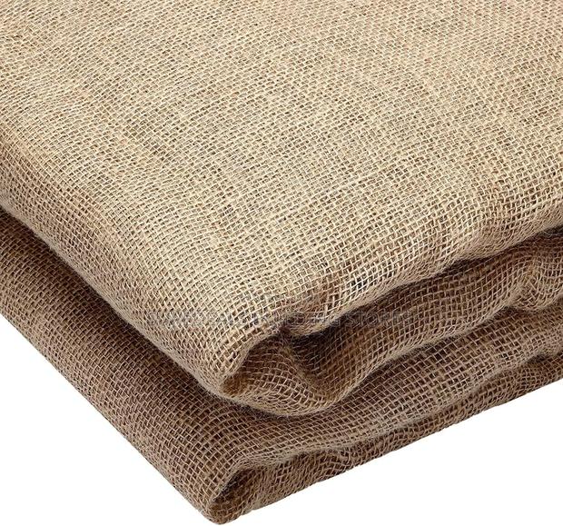 Multipurpose Natural Burlap Fabric - For Decorations, Crafts - thumbnail 3