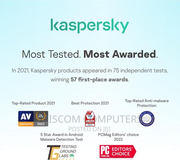 Kaspersky Antivirus Standard 5 Users - Latest Version Online - thumbnail 3