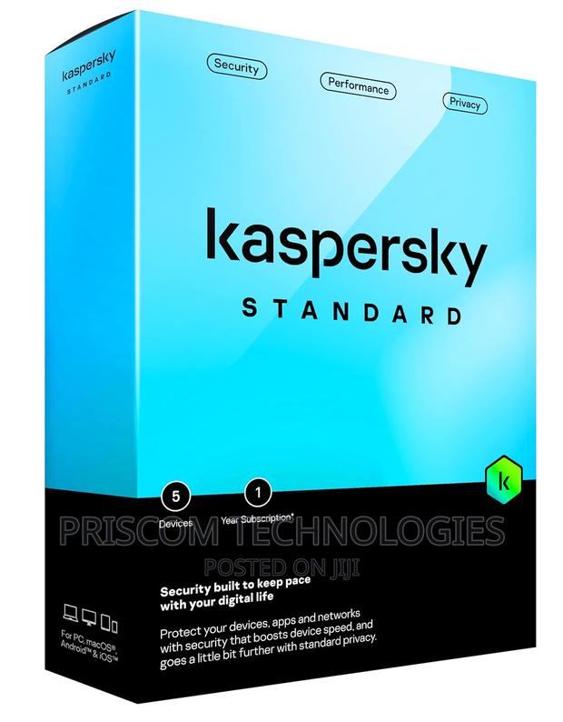 Kaspersky Standard Latest Version - 5 PC, 1 Year Advanced - main view