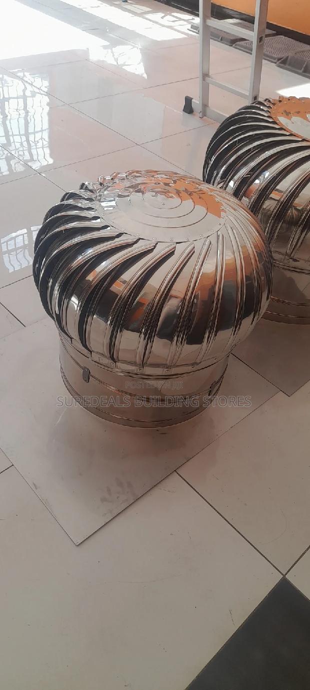 Stainless Steel Rotating Roof Ventilator 24" - thumbnail 3