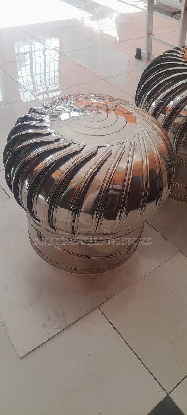 Stainless Steel Rotating Roof Ventilator 24" - thumbnail 4