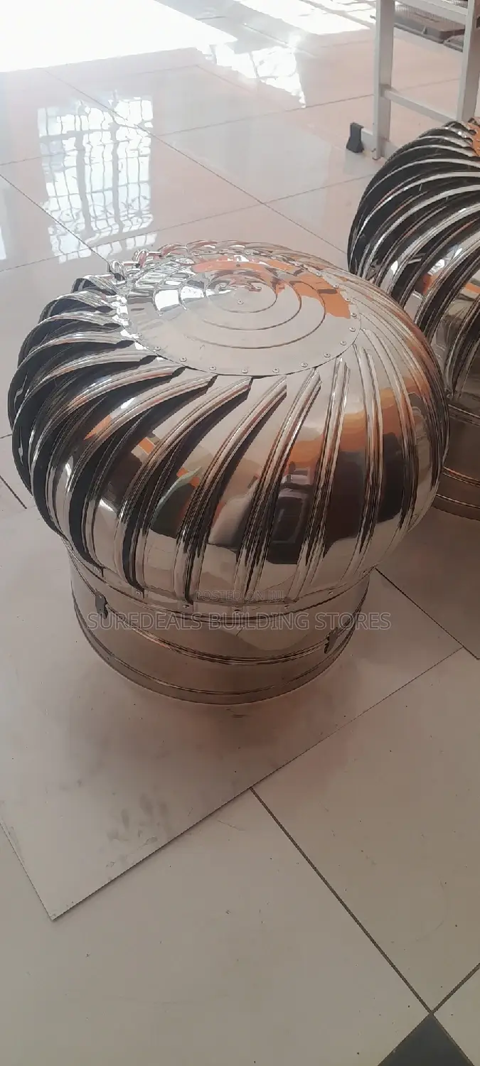 Stainless Steel Rotating Roof Ventilator 24"