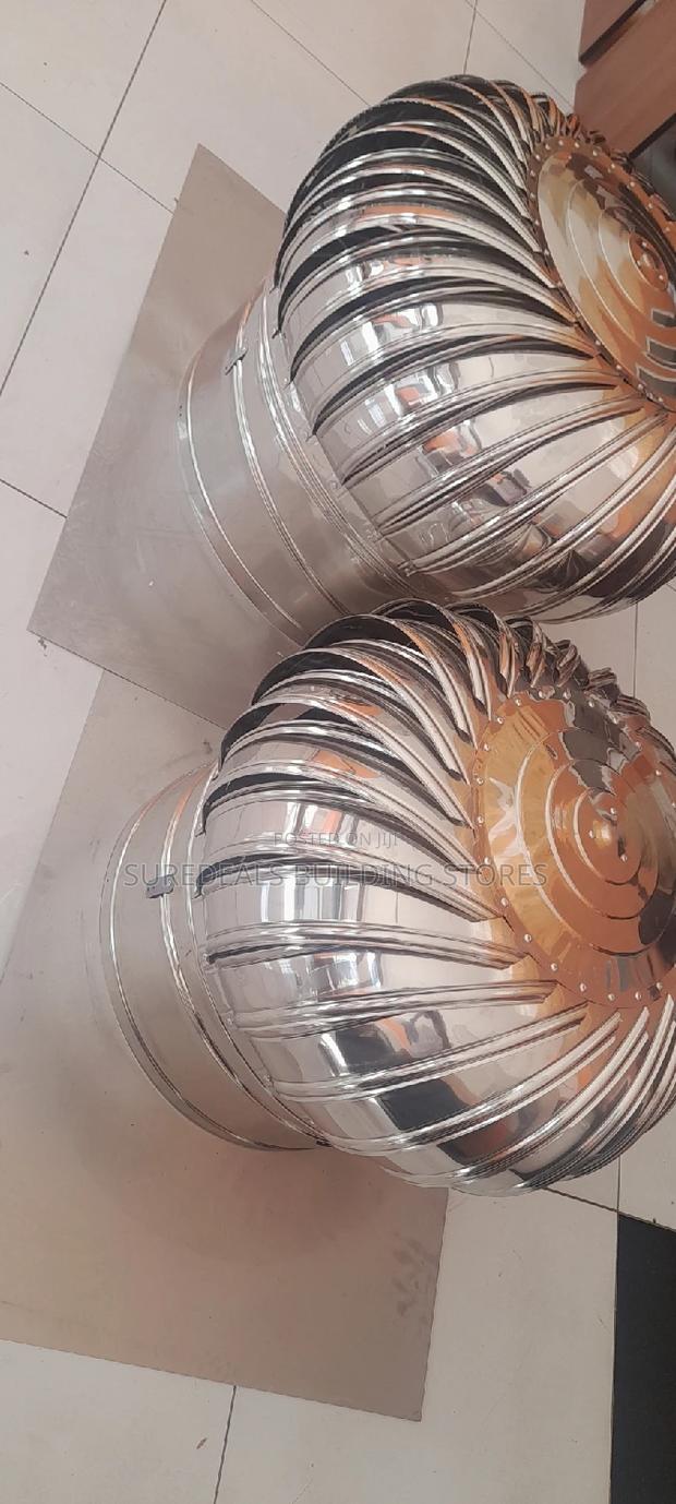 24" Cyclone/Turbine Roof Vent for Warehouses,Residential - thumbnail 2