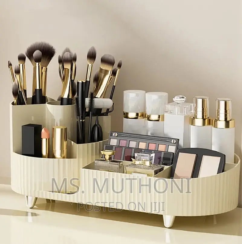Rotatable Cosmetic Storage/Organizer Box