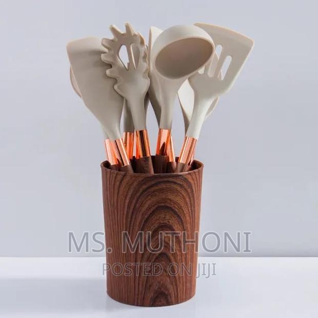 Quality Classy 11pcs Silicone Spoon Set* - main view