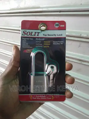 Small Solit 30mm Long Shackle Padlock