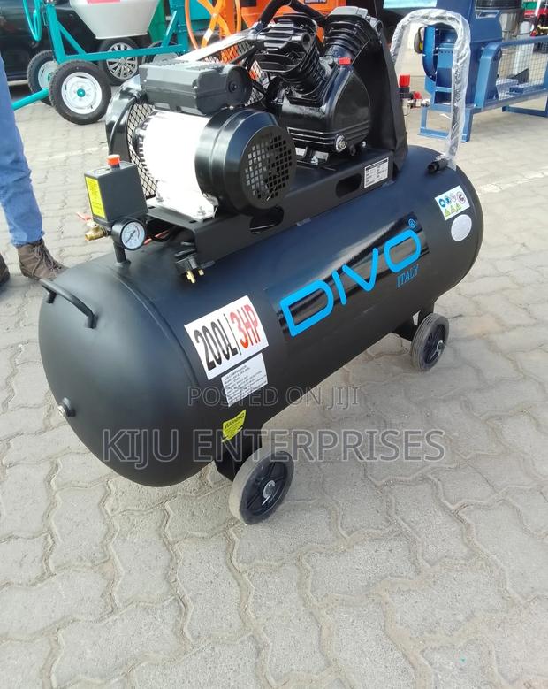 Divo 200litres Electric Powered Air Compressor Available - thumbnail 2