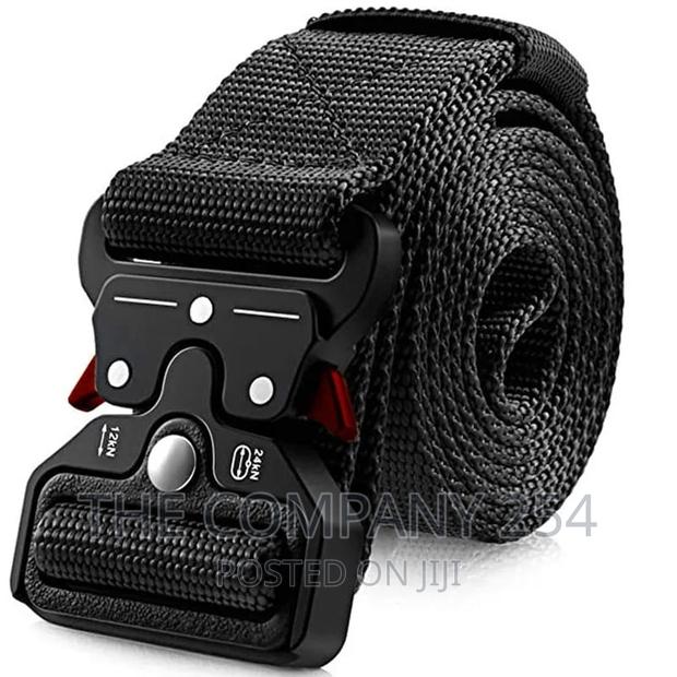 Quick Release Hiking Outdoor Desert Belts Black, Khaki, - thumbnail 3