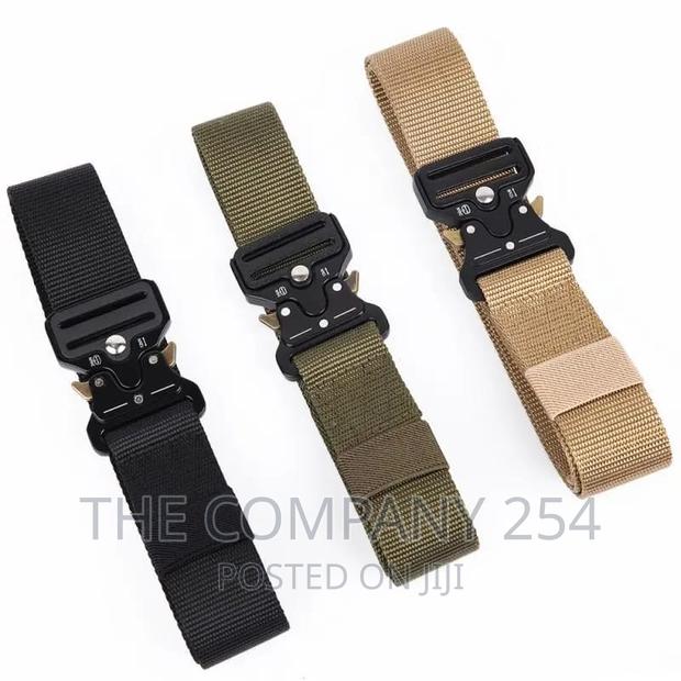 Quick Release Hiking Outdoor Desert Belts Black, Khaki, - thumbnail 7