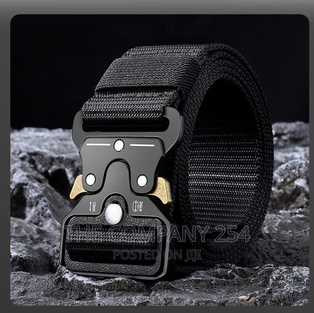 Quick Release Hiking Outdoor Desert Belts Black, Khaki, - thumbnail 8