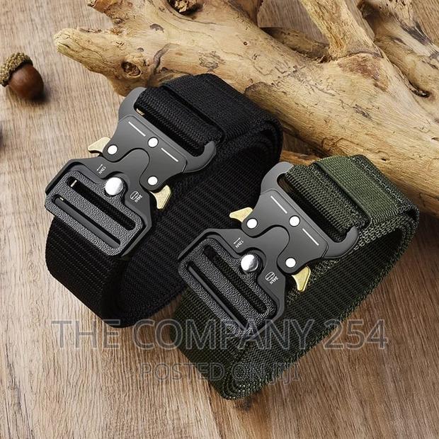 Quick Release Hiking Outdoor Desert Belts Black, Khaki, - thumbnail 9