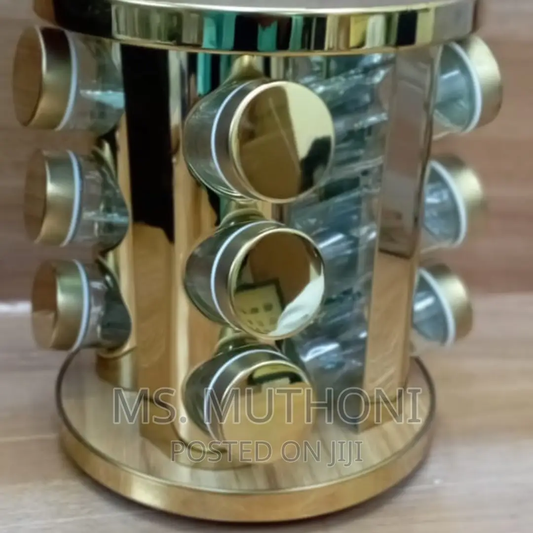LED Touch Rotating Spice Rack*