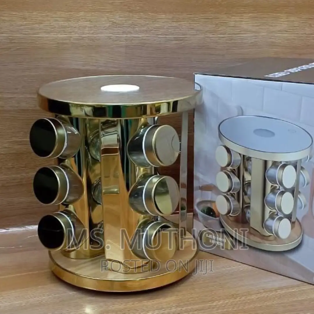 LED Touch Rotating Spice Rack*