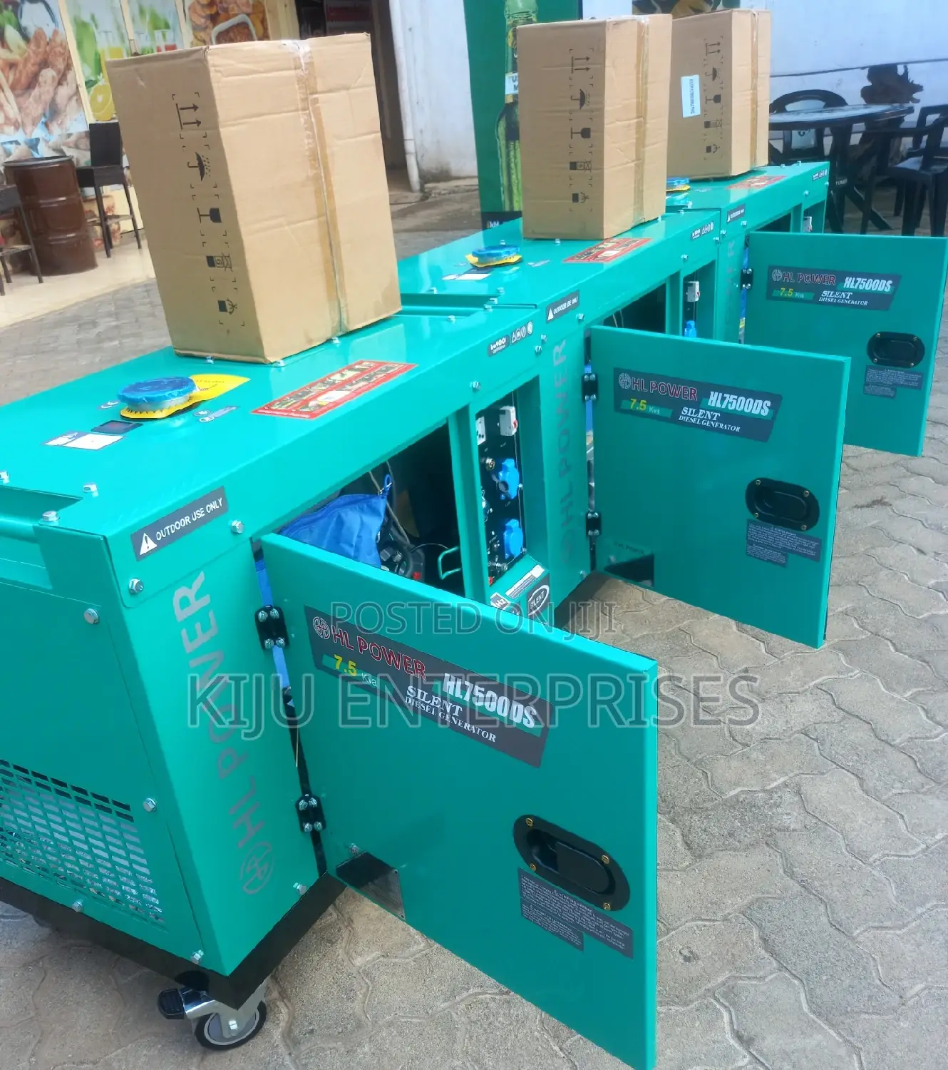 Hl Generator Power Available 7.5hp