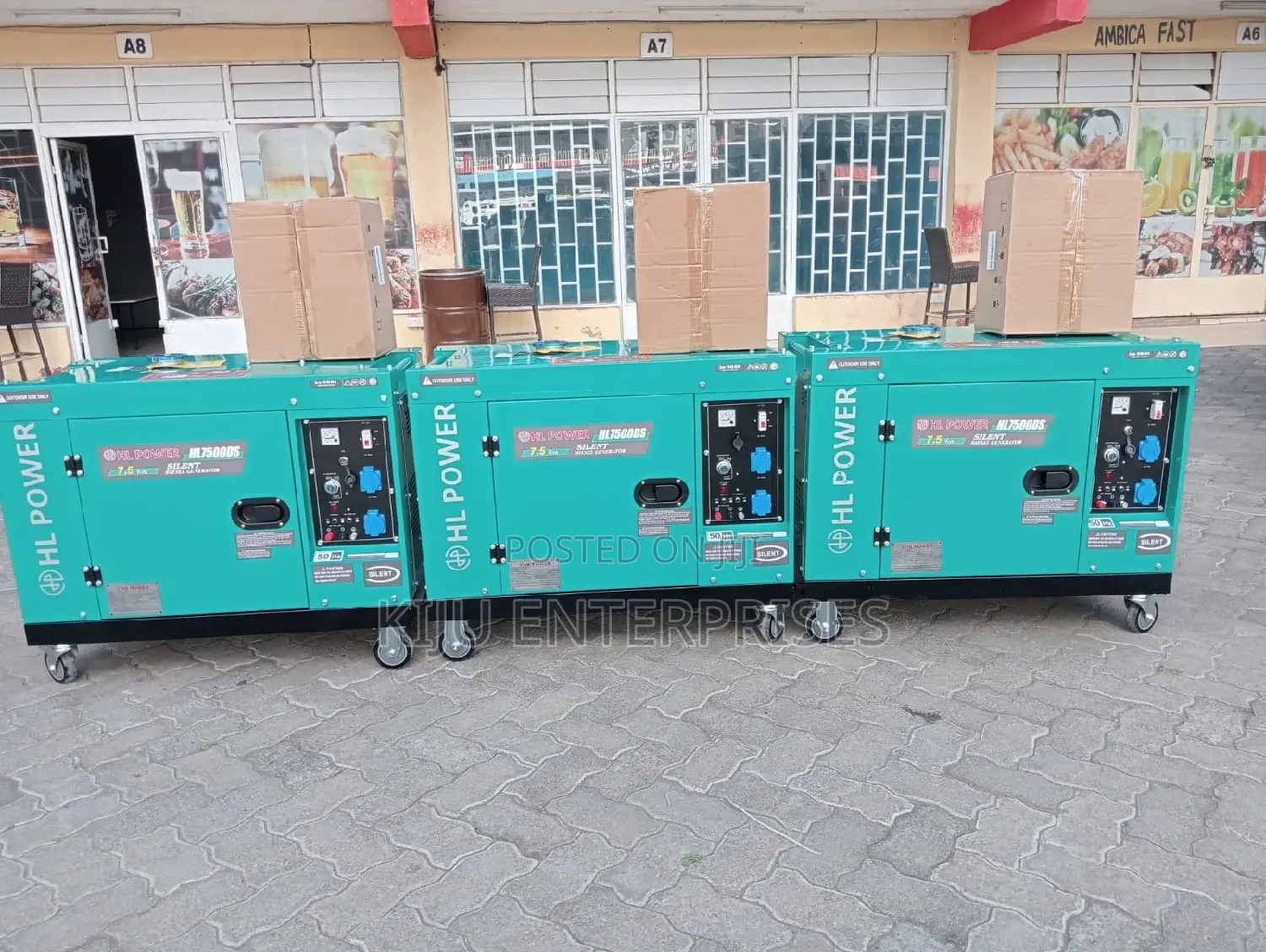Hl Generator Power Available 7.5hp
