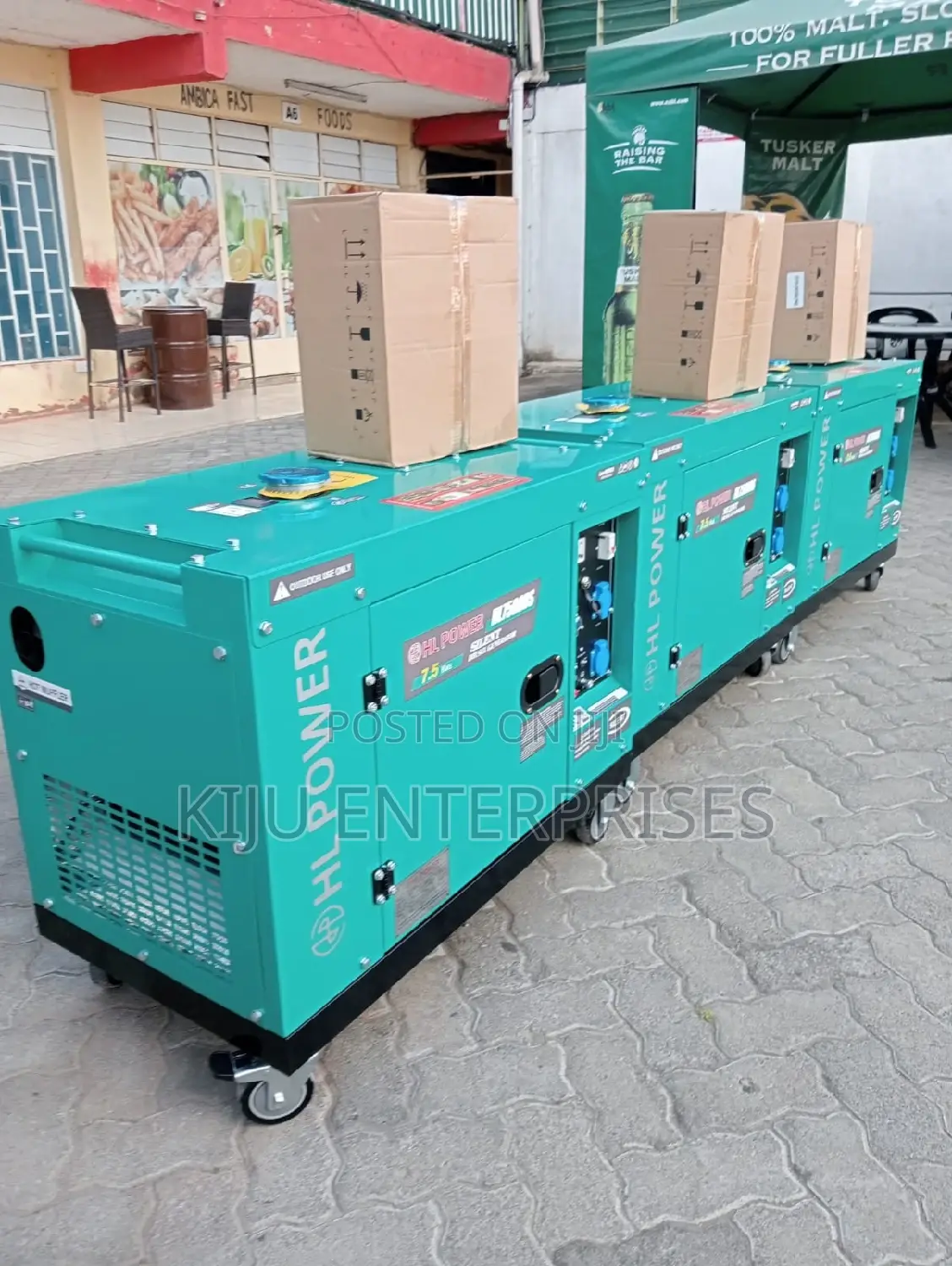 Hl Generator Power Available 7.5hp