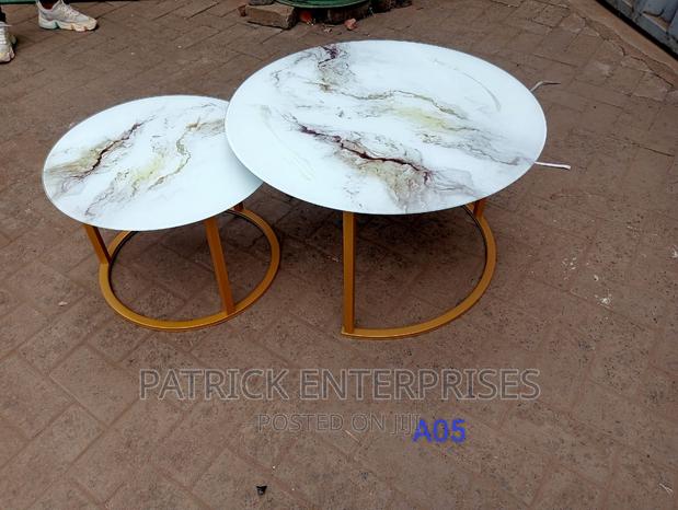 Imported Morden Nesting Coffee Tables Top Glass - thumbnail 2