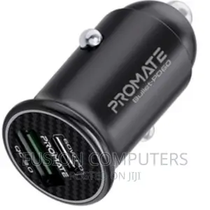 Promate Bullet-pd60 Rapidchargetm Mini Car Charger With 60W