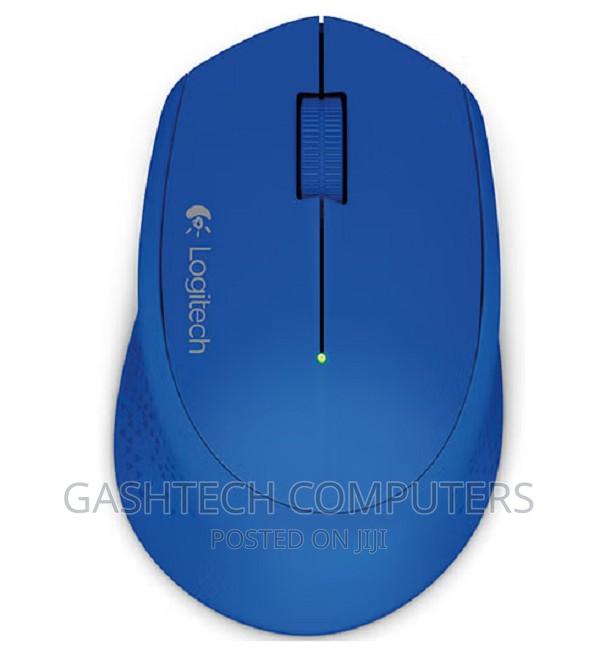 M280 Logitech Wireless Mouse M280 - BLUE - main view