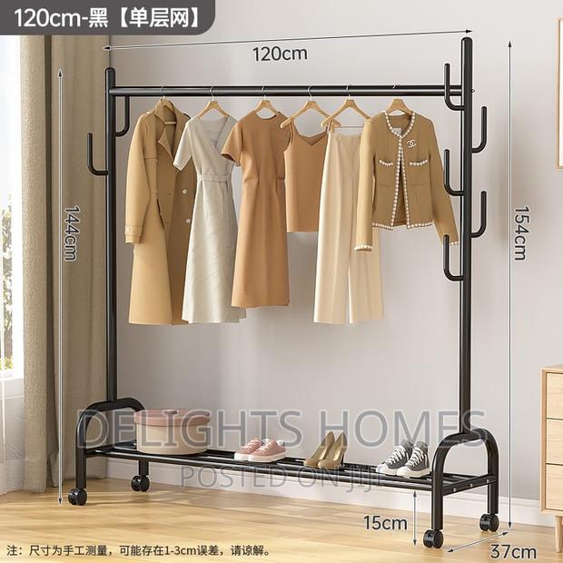 Wheels Clothes Organizer Rack* - main view