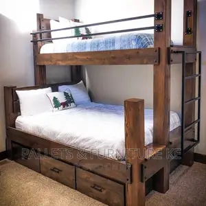Stacked Comfort Zone 5 By 6 Down,4 By 6 Up Bunk Bed