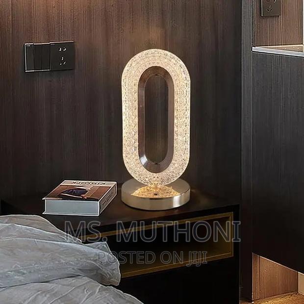 Crystal Rechargeable Touch Lamps 3 Light Intensities, - thumbnail 3