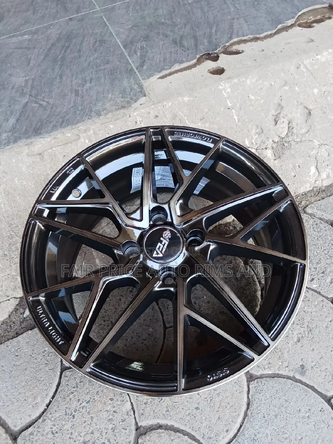 Normal Goldish Rims Size 15/4/100