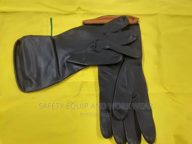 Get Safety Sun Rubber Gloves For Cosmetic - main view