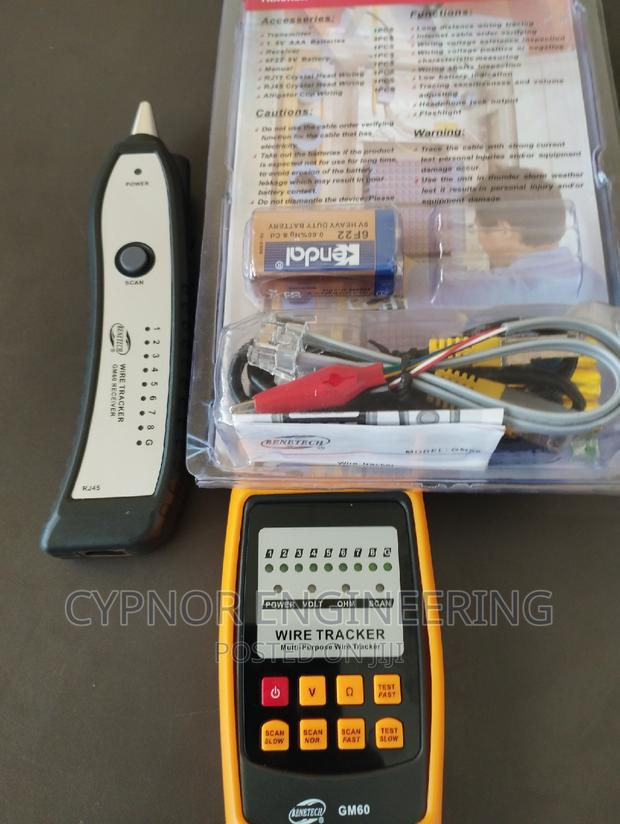 ICT Use Wire Tracker - main view