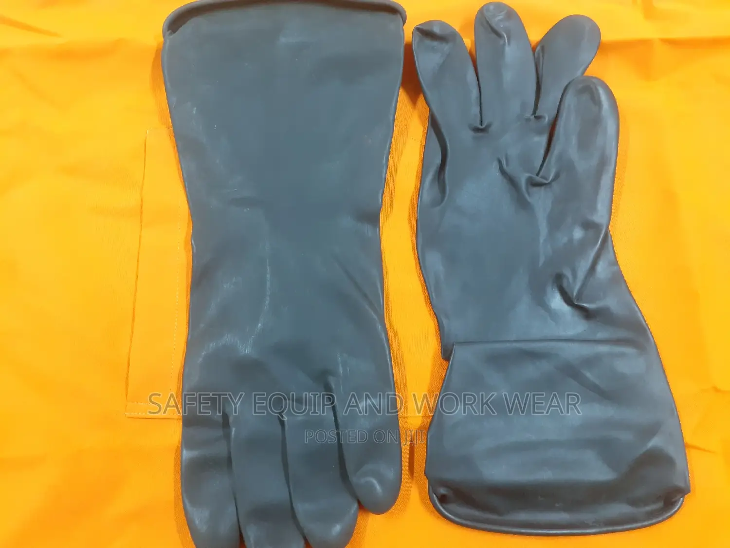 Safety Rubber Gloves- For Hair Dyes Protection