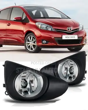 Foglights Toyota Vitz 2012