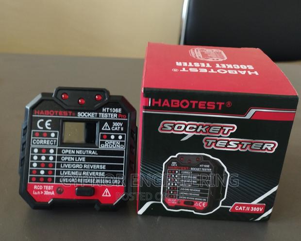 Live and Ground Reverse Tester - main view