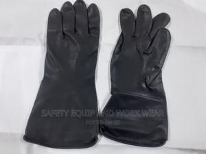 Water Resistant Rubber Glove- Prevent Harmful Substances - thumbnail 2