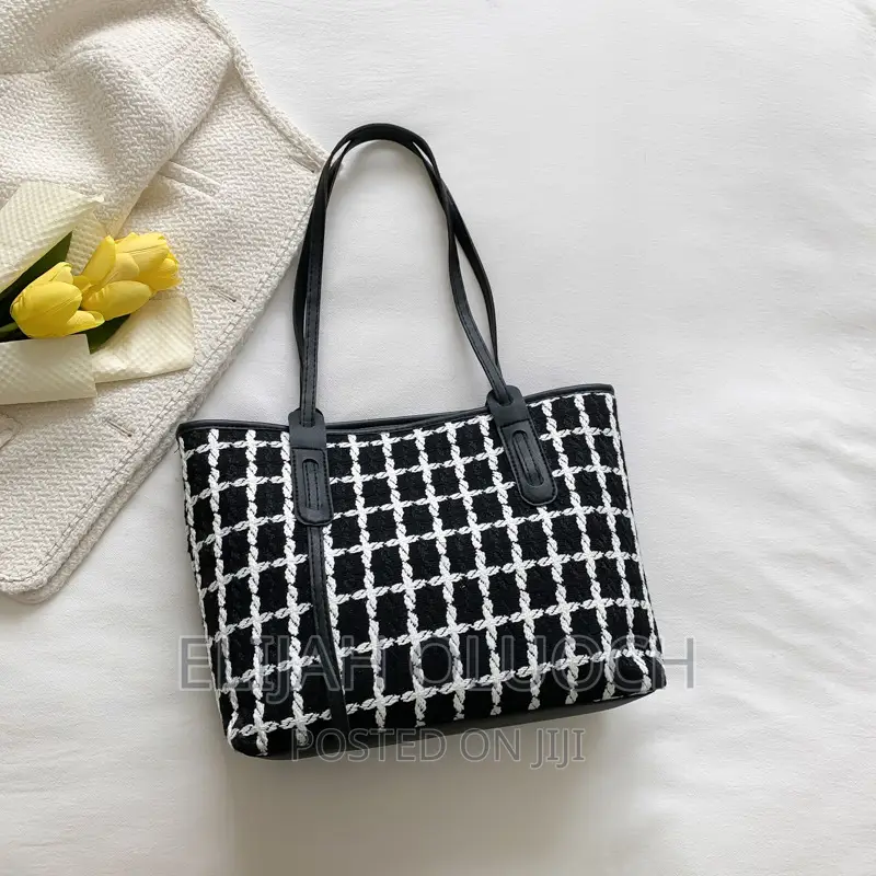 Tweed Tote Bag