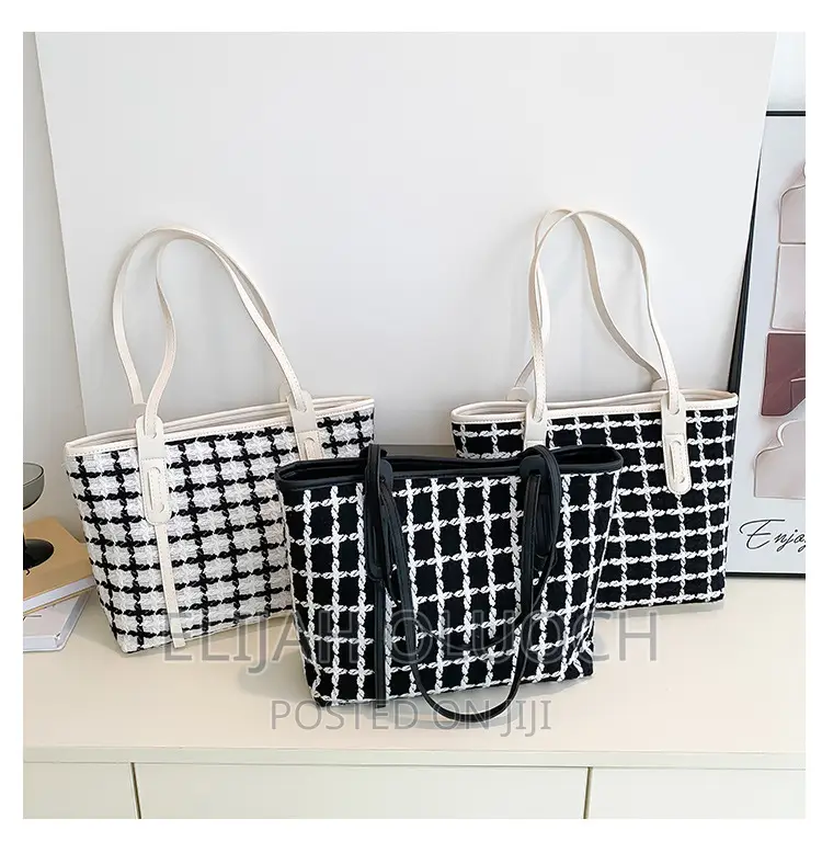 Tweed Tote Bag