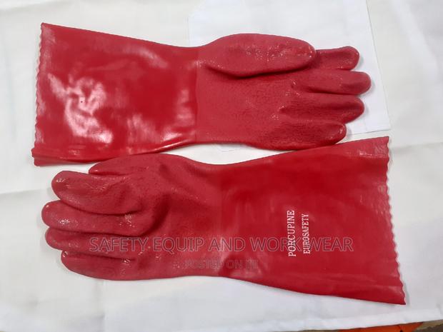 Pvc Double Dip Gloves- Used By Technicians - main view